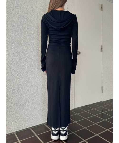 EGOIST（エゴイスト） ワンピース フロントジップリブフーディ