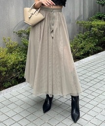 rienda（リエンダ） スカート リバーシブルチュールスカート  