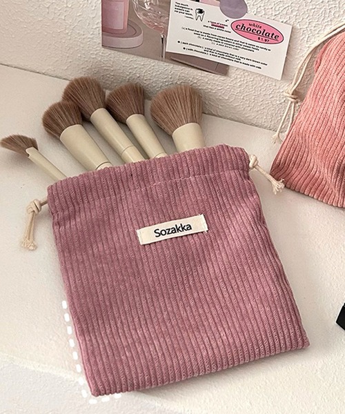 ❤️じゃん❤️エコティッシュカバー　スクウェアポーチ　巾着　ミニポーチ CALIFORNIA OUTFITTERS ポーチ 6A2 アニマル刺繍ポーチ