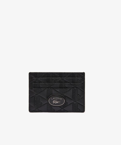 LACOSTE カードケース LACOSTE カードケース 本革 レザー 立体成形カードケース / 父の