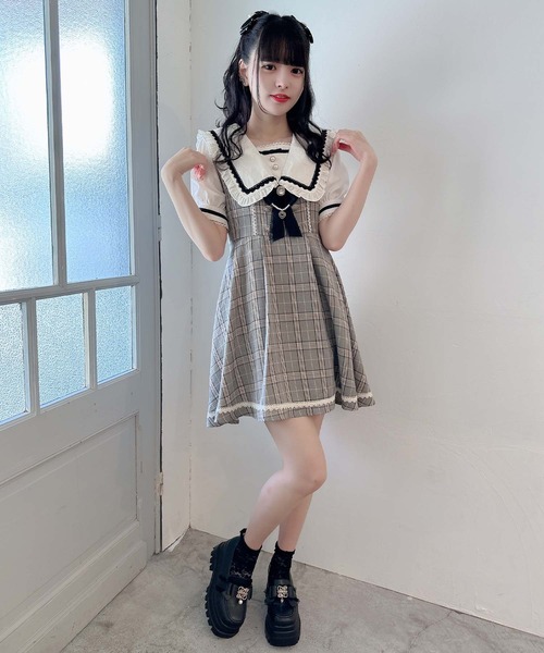 ROJITA（ロジータ） ワンピース 半袖 セーラー風ワンピース : ZOZOTOWN