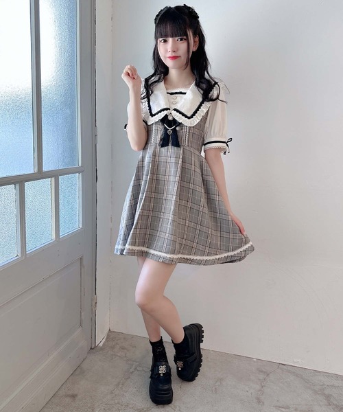 ROJITA ワンピース ROJITA ワンピース ドッキングミニワンピース : ZOZOTOWN Yahoo