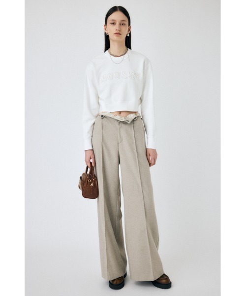 なま、様せんよう MOUSSY トレーナー スウェット PATCH DENIM プルオーバー