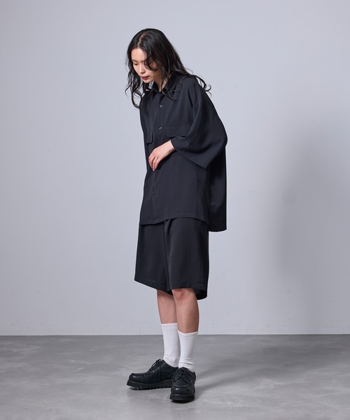 ニッセン スーツ パンツ レディース セットアップ対応 ケープ風