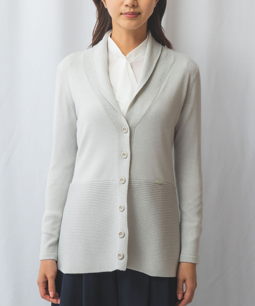 【NARACAMICIE】ラメペプラムカーディガン NARACAMICIE｜ラメペプラムカーディガン | Rakuten Fashion(楽天