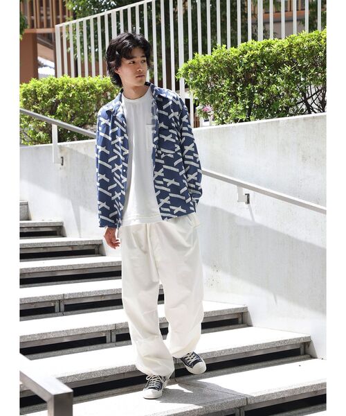 THE SHOP TK 「THE 」 イージーパンツ 02 オフホワイト メンズ