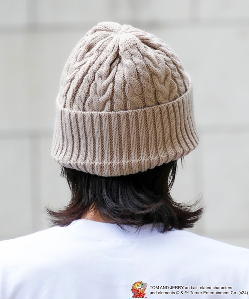 新品未使用トムブラウンクジラニット帽トリコロールニットキャップ THOM BROWNE(トムブラウン) ニットキャップ・ビーニー(メンズ