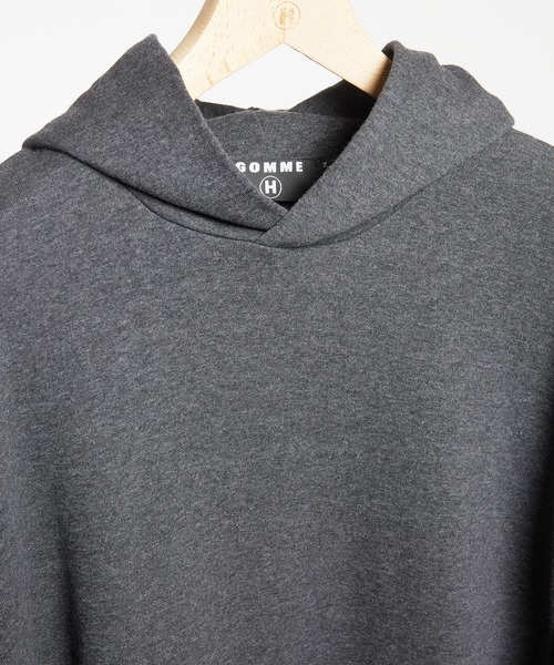 gomme - gomme 裏起毛パーカー　ほぼ新品 GOMME HOMME（ゴムオム） パーカー 40/-コーマ裏毛 フードT メンズ