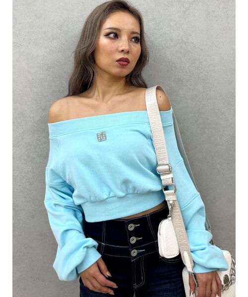 Momota様❤️６点⭐️A1180⭐️ GYDA ♥ プリント ゆったり トレーナー GYDA トレーナー スウェット GYGYショートスウェットトップス