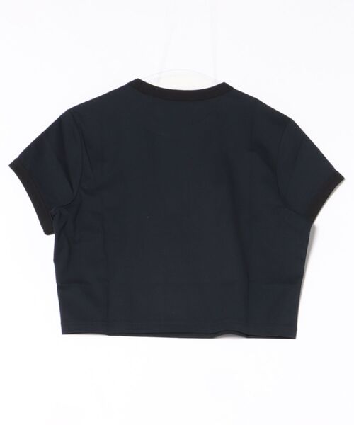 FRED PERRY tシャツ 「FRED PERRY」CROPPED RINGER T-SHIRT
