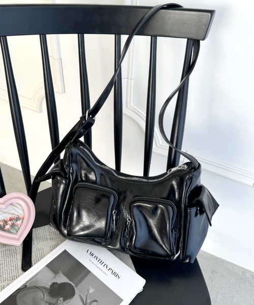 Loueme ショルダーバッグ バッグ 4ポケットベルトショルダーバッグ