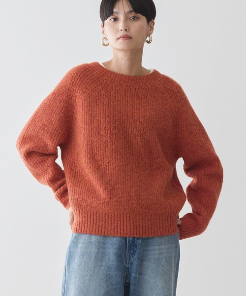 AMERICAN HOLIC（アメリカンホリック） ニット Mixヤーンラグラン