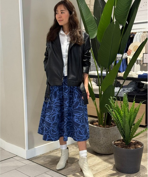 *JOSEPH* ポプリンミディスカート BANANA REPUBLIC スカート FACTORY STORE ポプリン ミディ