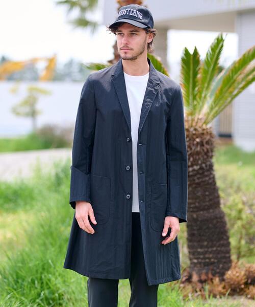 ▼美品✨ドレステリア ウール100％ チェスターコート 2B 濃紺 ビジネス ▽美品✨ドレステリア ウール100％ チェスターコート 2B 濃紺 ビジネス