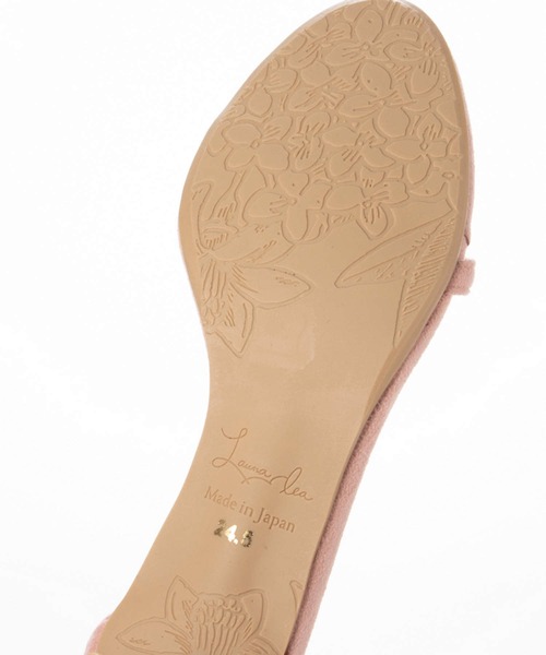 「Launa lea」 ヒールサンダル 23.0cm ゴールド レディース_画像4