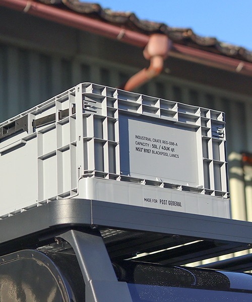POST GENERAL ポストジェネラル INDUSTRIAL FOLDABLE CRATE