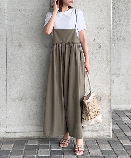 サロペット オーバーオール ロングサロペット レディース : ZOZOTOWN