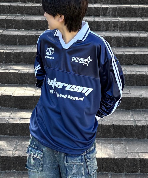 Confirm tシャツ 25SS ユニフォームライク フロントロゴプリント