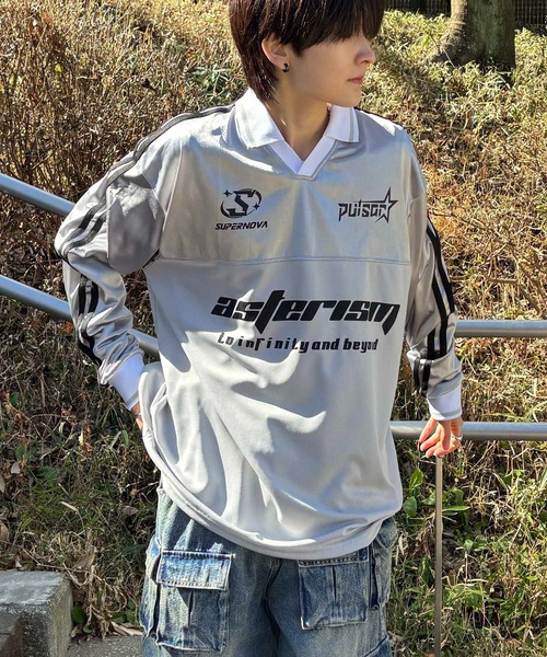 Confirm tシャツ 25SS ユニフォームライク フロントロゴプリント