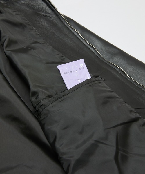 BAL 革ジャン ライダース TECH LEATHER ZIP JACKET メンズ レディース