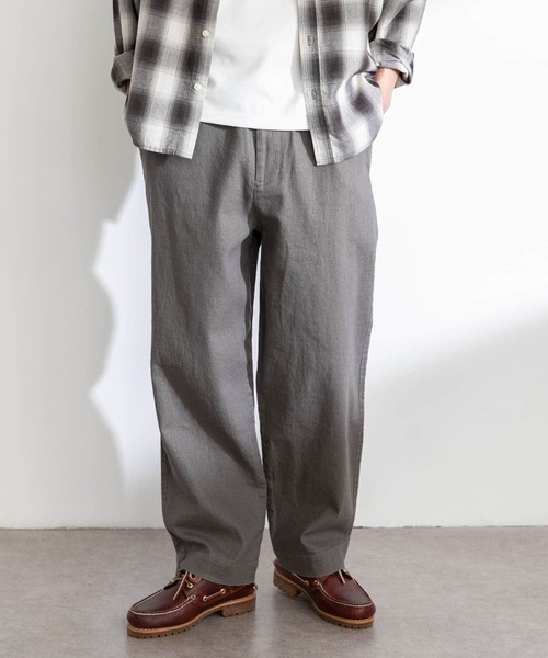 URBAN RESEARCH Sonny Label パンツ コットンリネンワイド