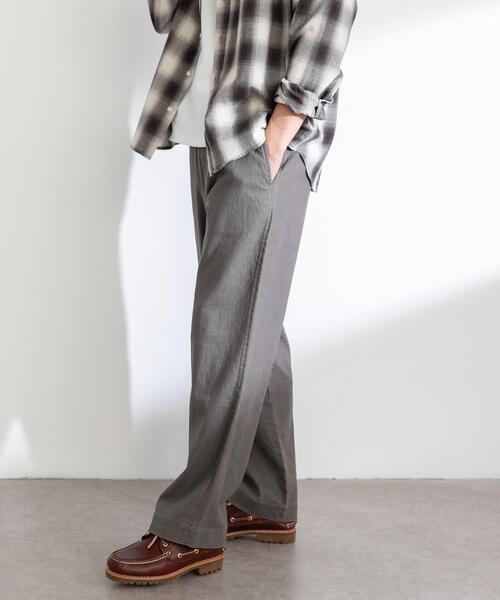 URBAN RESEARCH Sonny Label パンツ コットンリネンワイド