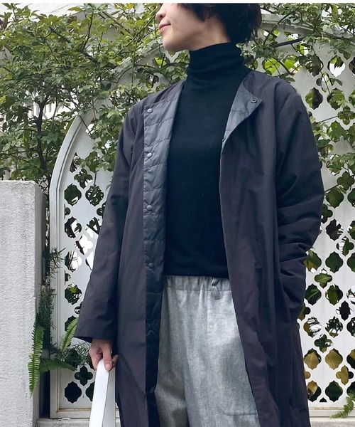 「Plantation」 ダウンコート M size ベージュ レディース_画像6
