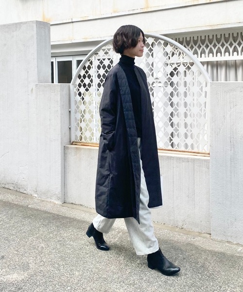 「Plantation」 ダウンコート M size ベージュ レディース_画像7