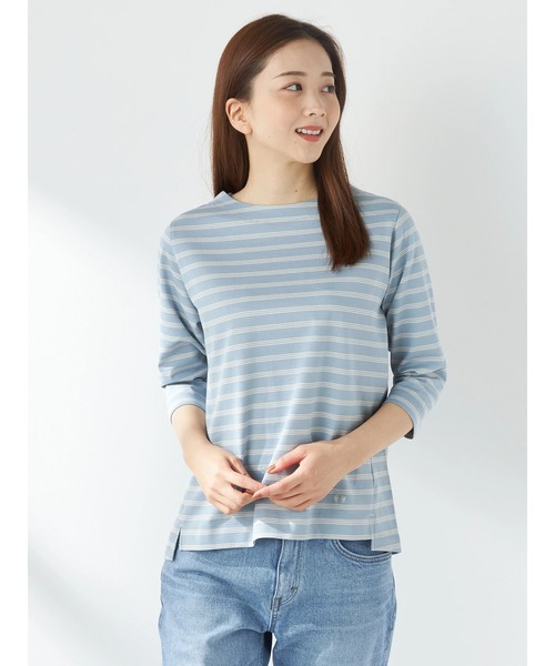 tシャツ コットンボーダーT レディース