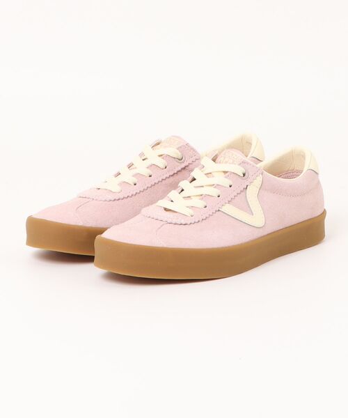 [VANS] スニーカー スポーツ ロー SPORT LOW カラメラピンク VANS】☆Bambino Sport Low バンビーノ スポーツ ロー☆Pink