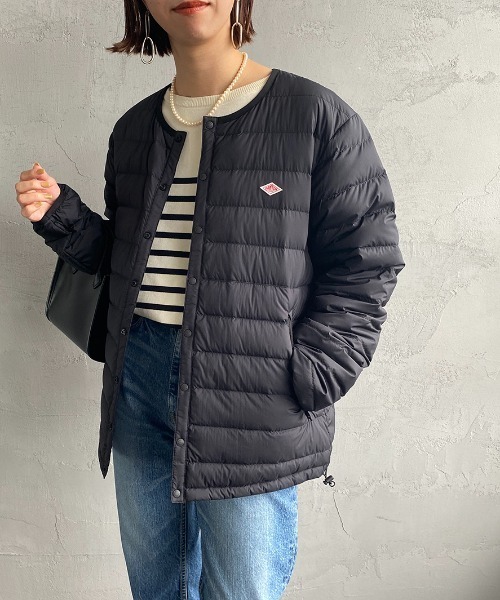 DANTON ブラック ダウンジャケット M Danton（ダントン） ダウンジャケット M ブラック レディース