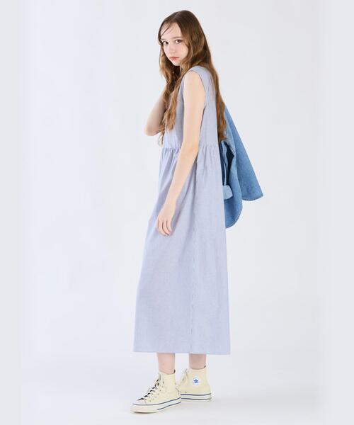 日本最級 To b. ストライプブイネック ROBE WX55 ワンピース agnes by ワンピース