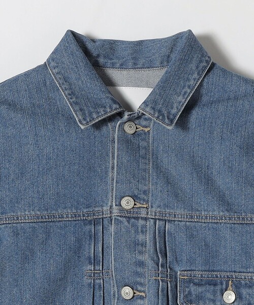 SHIPS any 「SHIPS any」 デニムジャケット ONE SIZE ブルー