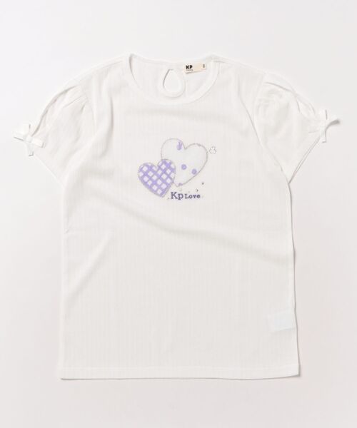 KP tシャツ 針抜きテレコ 半袖Tシャツ キッズ 子供服 女の子 