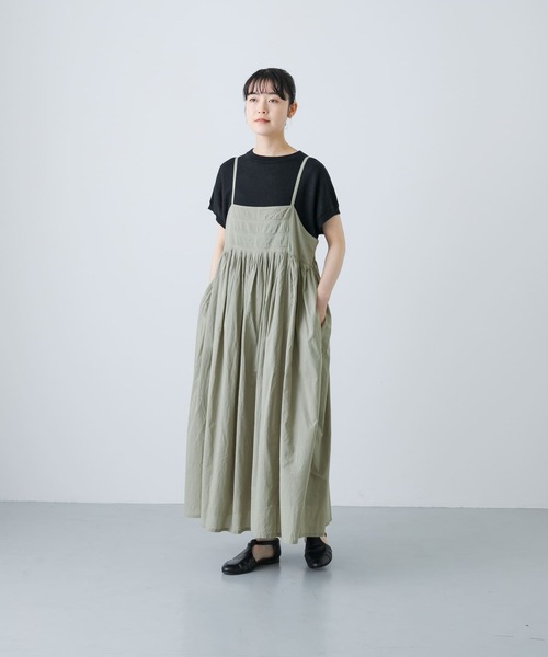 かぐれ ワンピース ピンタックキャミワンピース : ZOZOTOWN