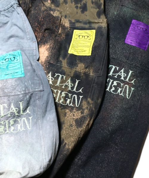 natal design（ネイタルデザイン） カーゴパンツ GALLIANO PANTS DYE