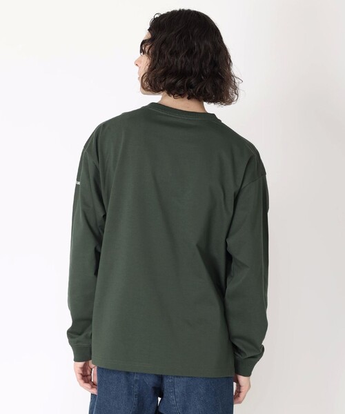 「Columbia」 長袖Tシャツ L ブラック メンズ