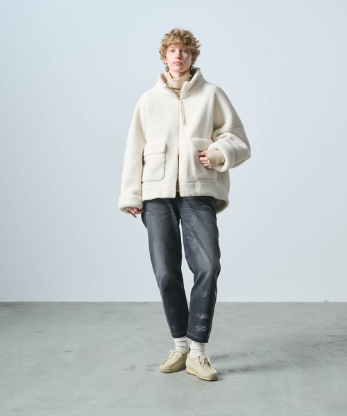 kha:ki（カーキ） コート アウター 「KHA:KI / カーキ」STAND COLLAR