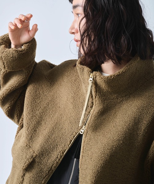 kha:ki（カーキ） コート アウター 「KHA:KI / カーキ」STAND COLLAR 