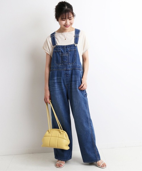 SLOBE IENA 「SLOBE IENA」 オーバーオール 36 ブルー