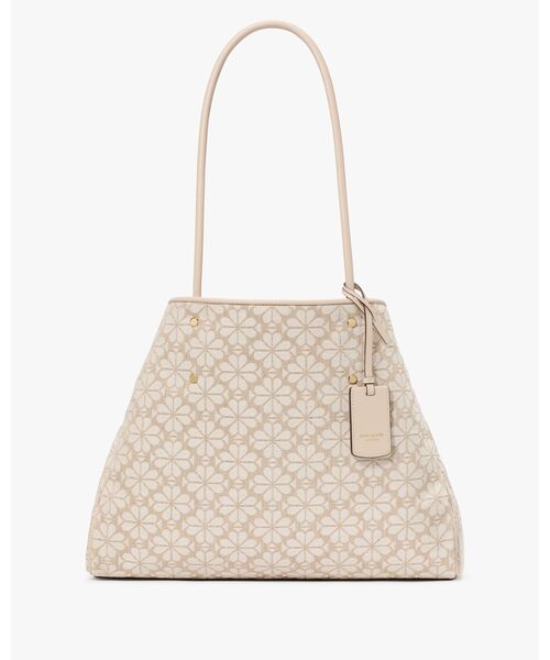 国内『kate spade』スペード フラワー ジャカード ラージ トート 国内『kate spade』スペード フラワー ジャカード ラージ トート