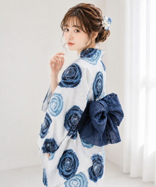 セパレート浴衣 浴衣 ひとりで簡単に着付けできる 二部式セパレート
