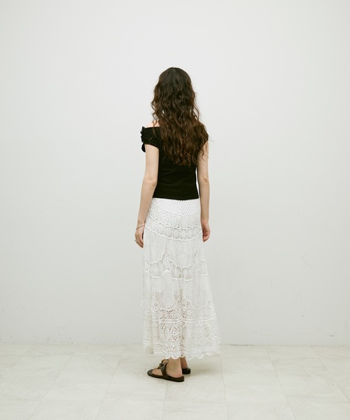 Frill detail sleeveless / フリルディテールノースリーブ レディース