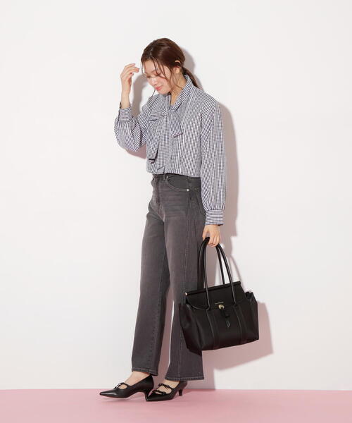 JILL by STUART 「JILL STUART」 トートバッグ FREE ブラック