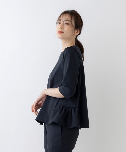 「Sono」 半袖カットソー 1 ブラック レディース