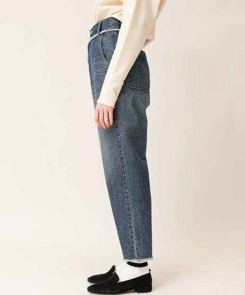 「Johnbull」 加工デニムパンツ LARGE インディゴブルー レディース