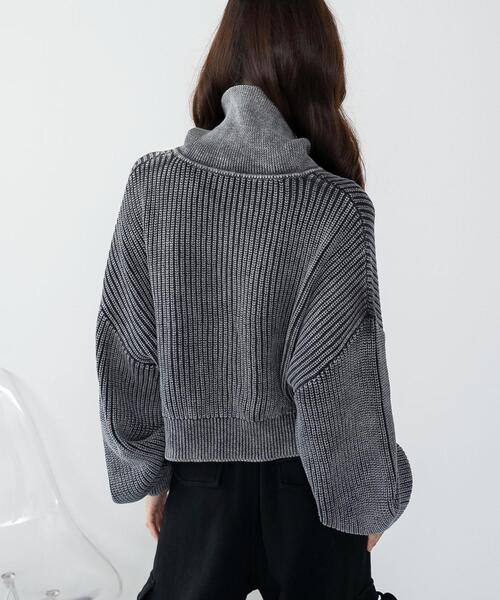 WEGO（ウィゴー） カーディガン WEGO/ダブルジップショートニット