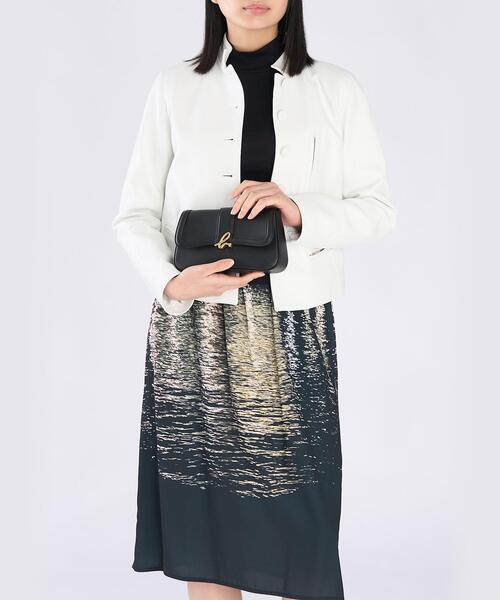 agnes b.（アニエスベー） ショルダーバッグ バッグ レザー 2way
