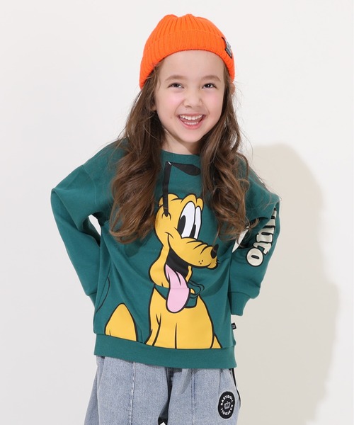 Disney（ディズニー） トレーナー 親子お揃い BIGフェイストレーナー