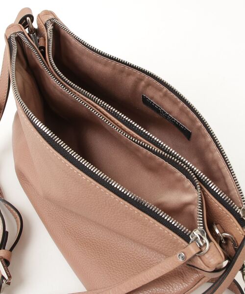 「GIANNI CHIARINI」 ワンポイント2WAYバッグ - ブラウン レディース_画像4